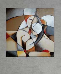 Abstract Woman Famous Fine Art Artwork