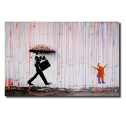 Banksy Still Life Great Abstract Graffiti Paintings Printed on Canvas - Image 7
