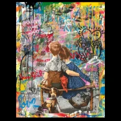 Banksy Graffiti, My Childhood Best Friends
