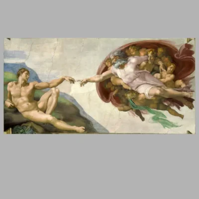 Creation of Adam by Michelangelo
