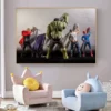 Funny Superheroes Posters and Prints on Canvas