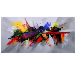 Good Looking Abstract Painting Printed on Canvas - Image 2
