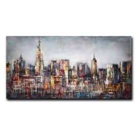 Abstract City Landscape Wall Art Canvas Prints Modern Pop Wall Graffiti Art Paintings Decorative Pictures For Living Room Decor