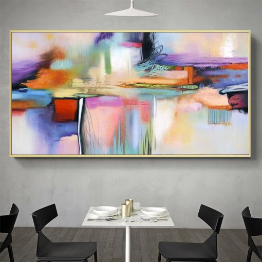 AAVV Wall Art Canvas Print Wall Painting Abstract Painting Wall Picture For Living Room Home Decor No Frame