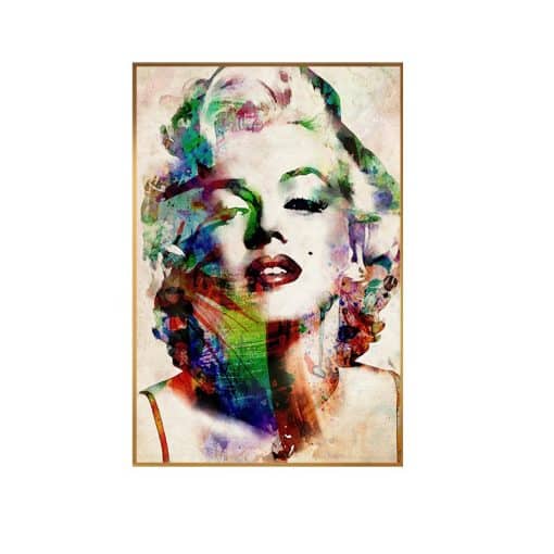 Abstract Canvas Art Famous Star Marilyn Monroe - Print on Canvas