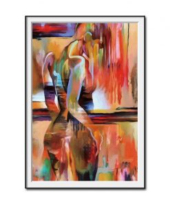 Abstract Attractive Woman Oil Painting HD Print Wall Art Pictures Charm Woman Canvas Painting For Home Decor Sex Woman Poster