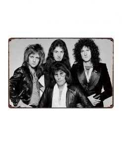 [ WellCraft ] Queen Music Rock Posters Tin Sign Wall Plate Vintage Pub bar Vintage Painting Personality Decor HY-1719