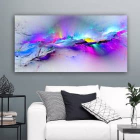 RELIABLI ART Abstract Painting Colorful Clouds Poster Wall Art Posters Room Decoration Picture For Home Canvas Pictures No Frame