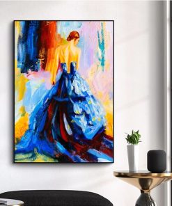 Oil Painting Print Dancing Girl Picture Decorative Painting Art Posters and Prints On Canvas Wall Art For Home Decoration