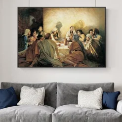 In Remembrance Of Me by Walter Rane Printed on Canvas