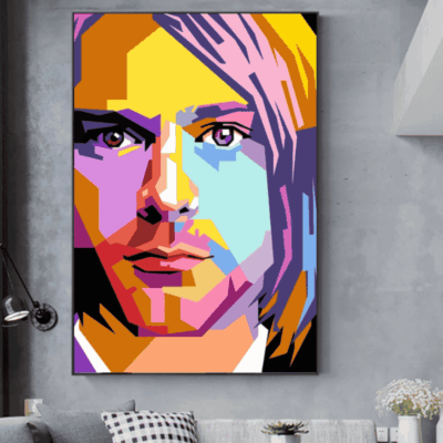 Kurt Cobain Rock Singer