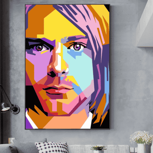 Kurt Cobain Rock Singer