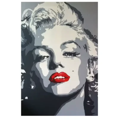 Marilyn Monroe Red Lips
