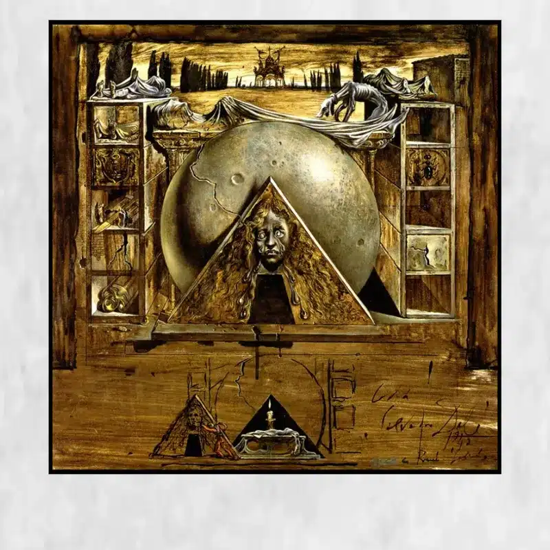 Project for Romeo and Juliet by Salvador Dalí Printed on Canvas