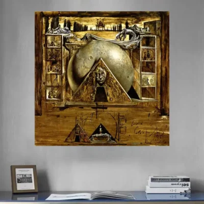 Project for Romeo and Juliet by Salvador Dalí Printed on Canvas