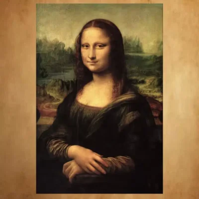 Smile Of Mona Lisa by Leonardo da Vinci c.1503–1506
