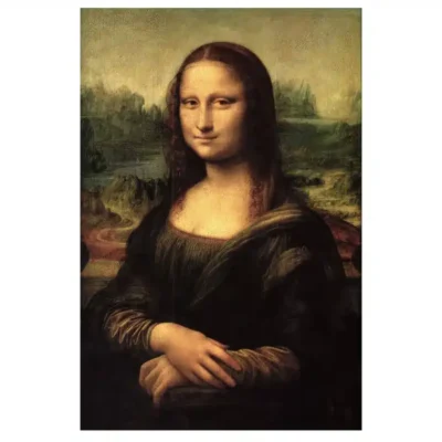 Smile Of Mona Lisa by Leonardo da Vinci