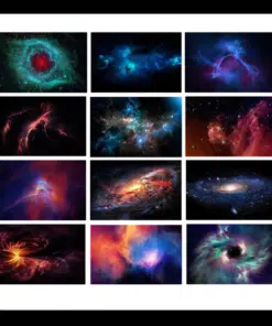 Explore the Beauty of Our Universe Stars-Cloud Printed on Canvas