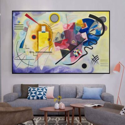 Yellow Red Blue Painted 1925 by Wassily Kandinsky