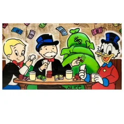 ALEC Monopoly Graffiti Art