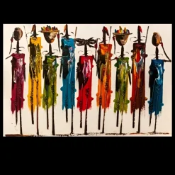 Abstract Art African Women