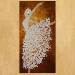 Abstract Dancing Woman