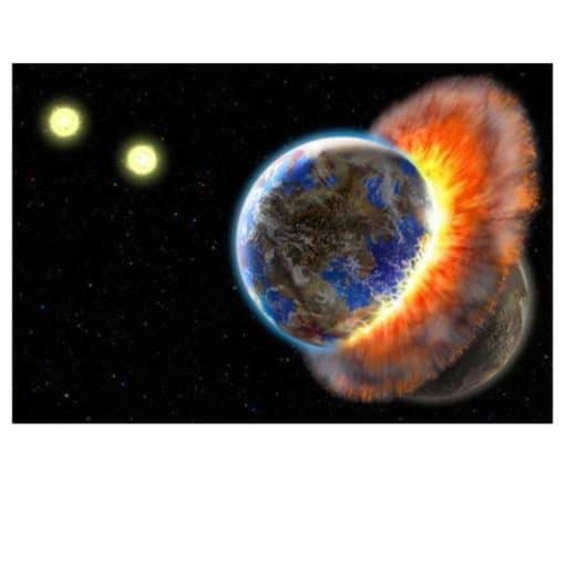 Our Solar System 3D Artwork Wall Art Print on Canvas - Image 2