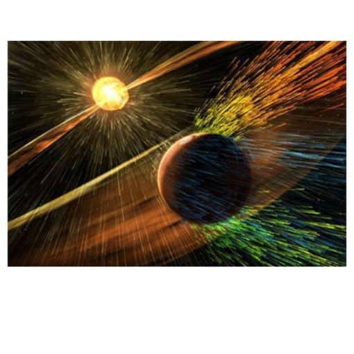 Our Solar System 3D Artwork Wall Art Print on Canvas - Image 3