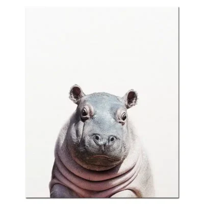Baby Animal Wall Art Pictures for Kids Bedroom Decoration Printed on Canvas - Image 9