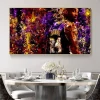 Basketball Star Painting of Kobe Bryant Modern Wall Art Printed On Canvas