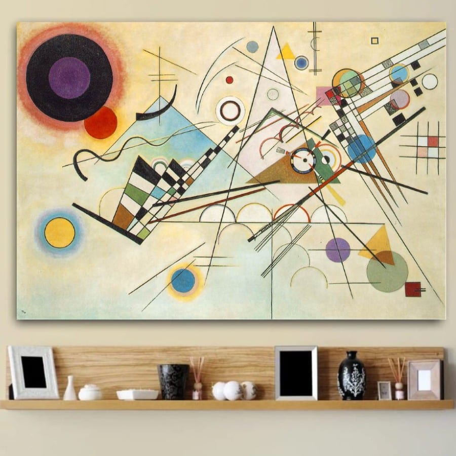 Composition 8 Painting by Wassily Kandinsky 1923