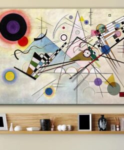 Composition 8 Abstract Painting by Wassily Kandinsky