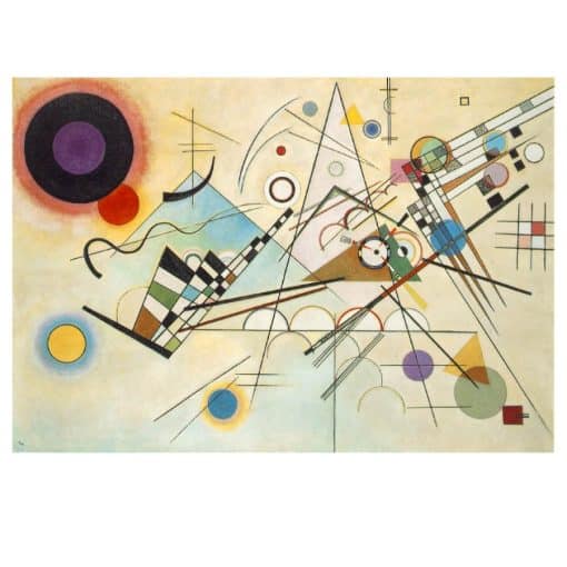 Composition 8 Painting by Wassily Kandinsky 1923