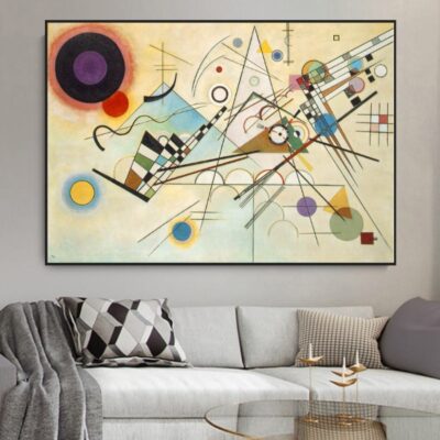 Composition 8 Painting by Wassily Kandinsky 1923