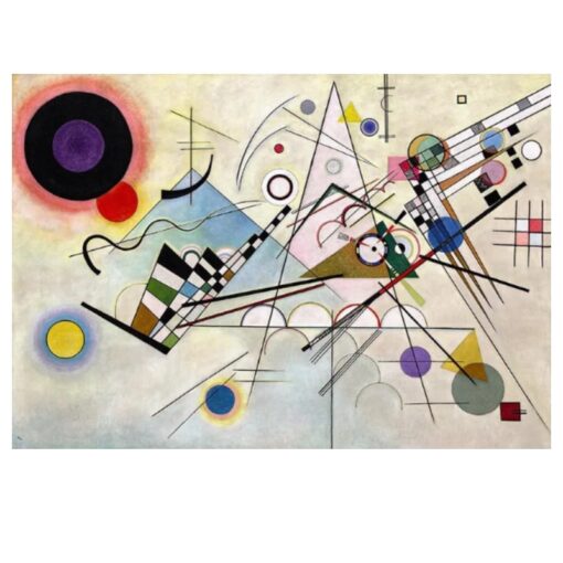 Composition 8 by Wassily Kandinsky 1923