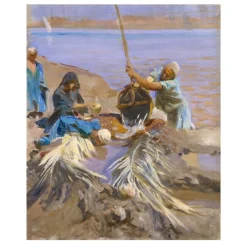 Egyptians Raising Water from the Nile by John Singer Sargent 1890