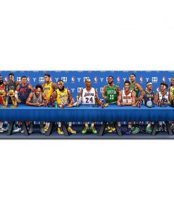 Classic Kobe Bryant Michael Jordan Poster Creative Basketball Star Wall Art Canvas Painting Living Room Bedroom Decor Boy Gift