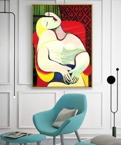 Picasso Dreaming Woman Famous Dream Wall Art Oil Paintings On Canvas Posters Prints Artwork Wall Pictures Home Decor Cuadros