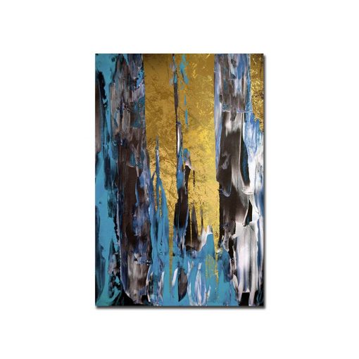 Wall Art Decor Abstract Colorful Painting, Printed on Canvas