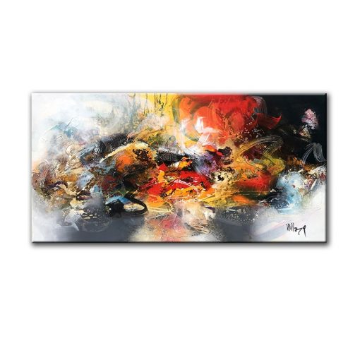 Modern Art Abstract Oil Painting, Wall Art Printed on Canvas