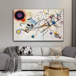 Composition 8 Abstract Painting By Wassily Kandinsky