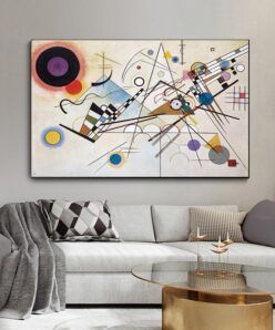 Composition 8 Abstract Painting By Wassily Kandinsky