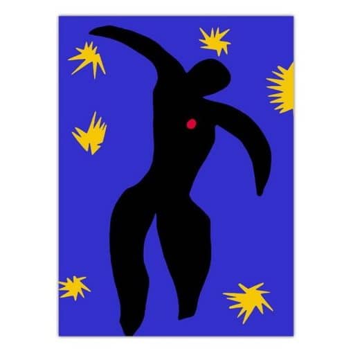Abstract Blue Nudes Paintings by Henri Matisse Wall Art Printed on Canvas - Image 2