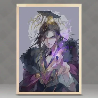 Japanese Anime Art Printed on Canvas - Image 2