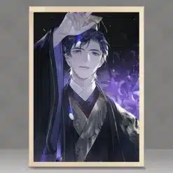 Japanese Anime Art Printed on Canvas - Image 3