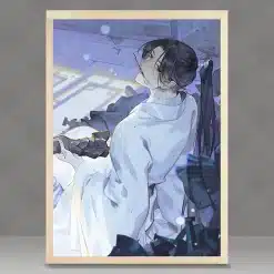 Japanese Anime Art Printed on Canvas - Image 4
