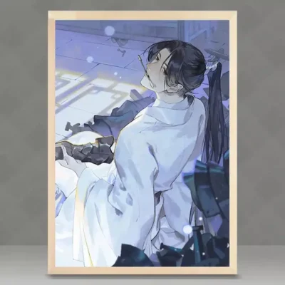 Japanese Anime Art Printed on Canvas - Image 4