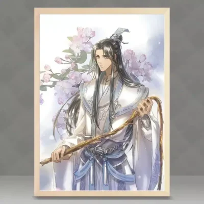 Japanese Anime Art Printed on Canvas - Image 5