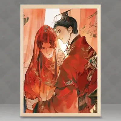 Japanese Anime Art Printed on Canvas - Image 6