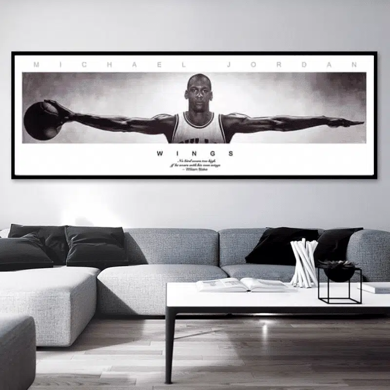 Michael jordan wings outlet canvas